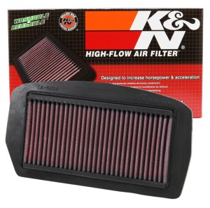Yamaha FZ6 Air Filter - K&N Engineering - High-Flow Drop-In Replacement - `04-`09
